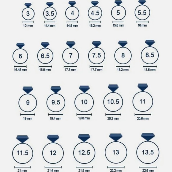 Real diamond ring 18k white gold - Picture 2 of 2